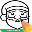 How To Draw Santa