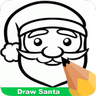 How To Draw Santa ícone