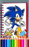 Learn how to draw Sonic  Easy Step screenshot 2