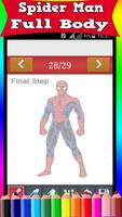 Learn How To Draw Spiderman Easy Step Free capture d'écran 1