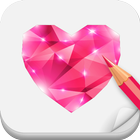 Draw Jewels Step By Step icon