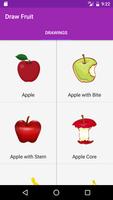 Draw Fruit Step By Step Affiche