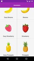 Draw Fruit Step By Step capture d'écran 1