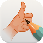 Draw Hands Step By Step иконка