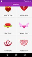 How to Draw Lovely Hearts ảnh chụp màn hình 2