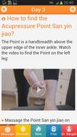 برنامه‌نما Get Pregnant With Acupressure. عکس از صفحه