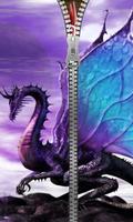 Dragon Zipper Lock Affiche