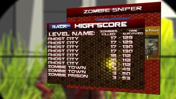 Zombie Sniper capture d'écran 2