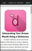 Dream Meanings Dictionary captura de pantalla 3
