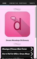 Dream Meanings Dictionary 海报