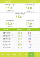 My weight screenshot 1