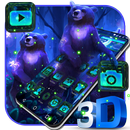 Tema de 3D Dreamy Forest Bear APK