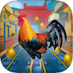Rooster Subway Surf Run - Frenzy Chicken Escape
