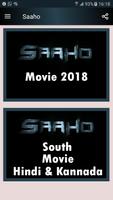 Saaho 2018 poster