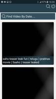 برنامه‌نما Saaho 2018 عکس از صفحه