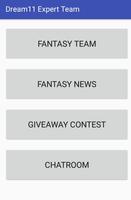 Dream11 Expert Teams & Daily Giveaway Contest poster