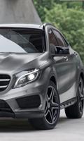 HD Themes Mercedes GLA Klasse plakat