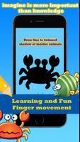 match shadow of marine animals Plakat