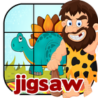 dinosaur lego jigsaw puzzle icône