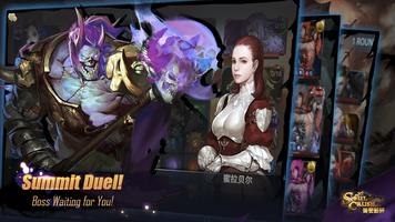 Soul Crush- Match 3 Monster Card  Game 截图 2