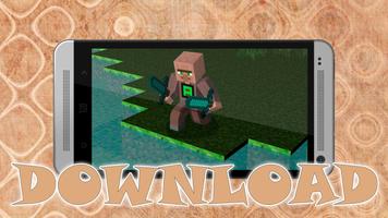 Villager skins for MCPE poster