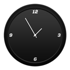 Flyer Clock Skin Black icône