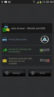 Auto Answer - Whistle & SMS capture d'écran 1