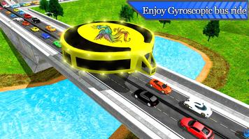 Futuristic Gyroscopic Transportation: Elevated Bus screenshot 3