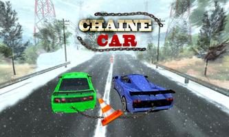 Crazy Chained Cars: Free Chained Cars 3D 2017 capture d'écran 1