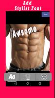 Six Pack Abs Maker Cartaz