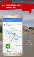 GPS Navigation Travel, Map-Satellite Route 2018 Affiche