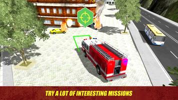 911 Rescue Fire Truck اسکرین شاٹ 2