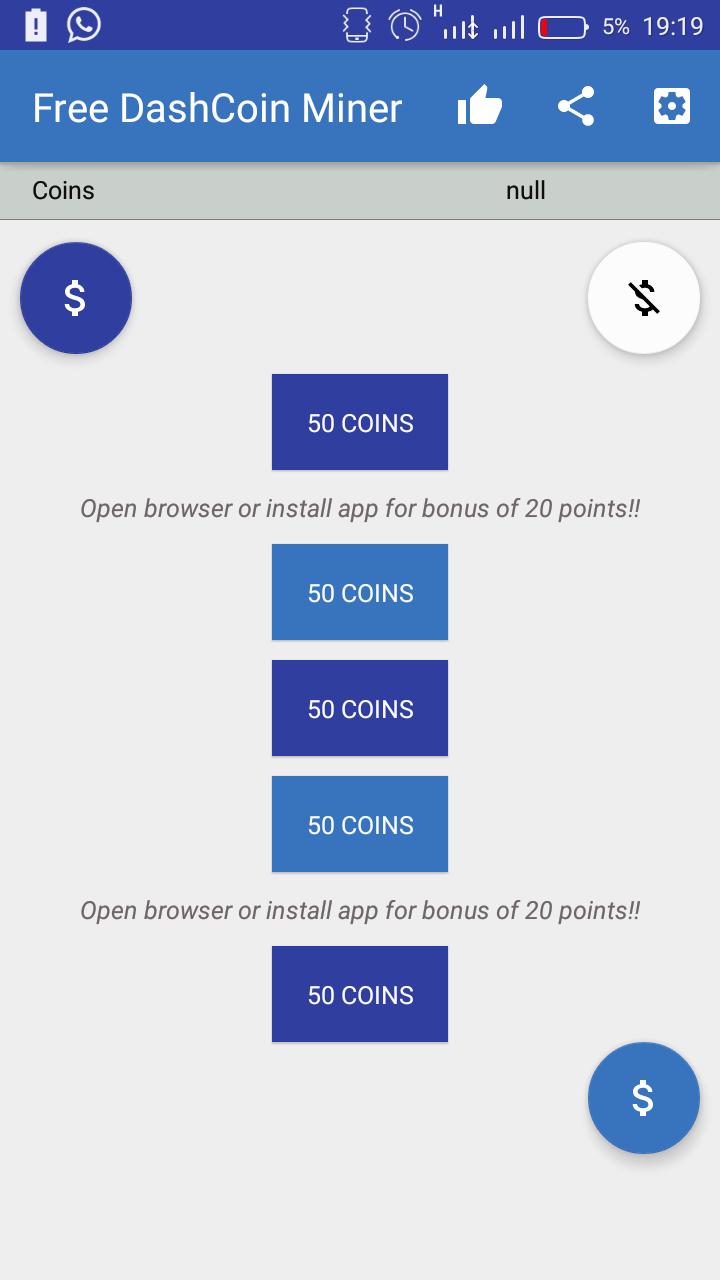 dash coin free perka perparduota prekybos sistema