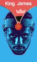 LeBron James Zipper Lock Screen скриншот 2