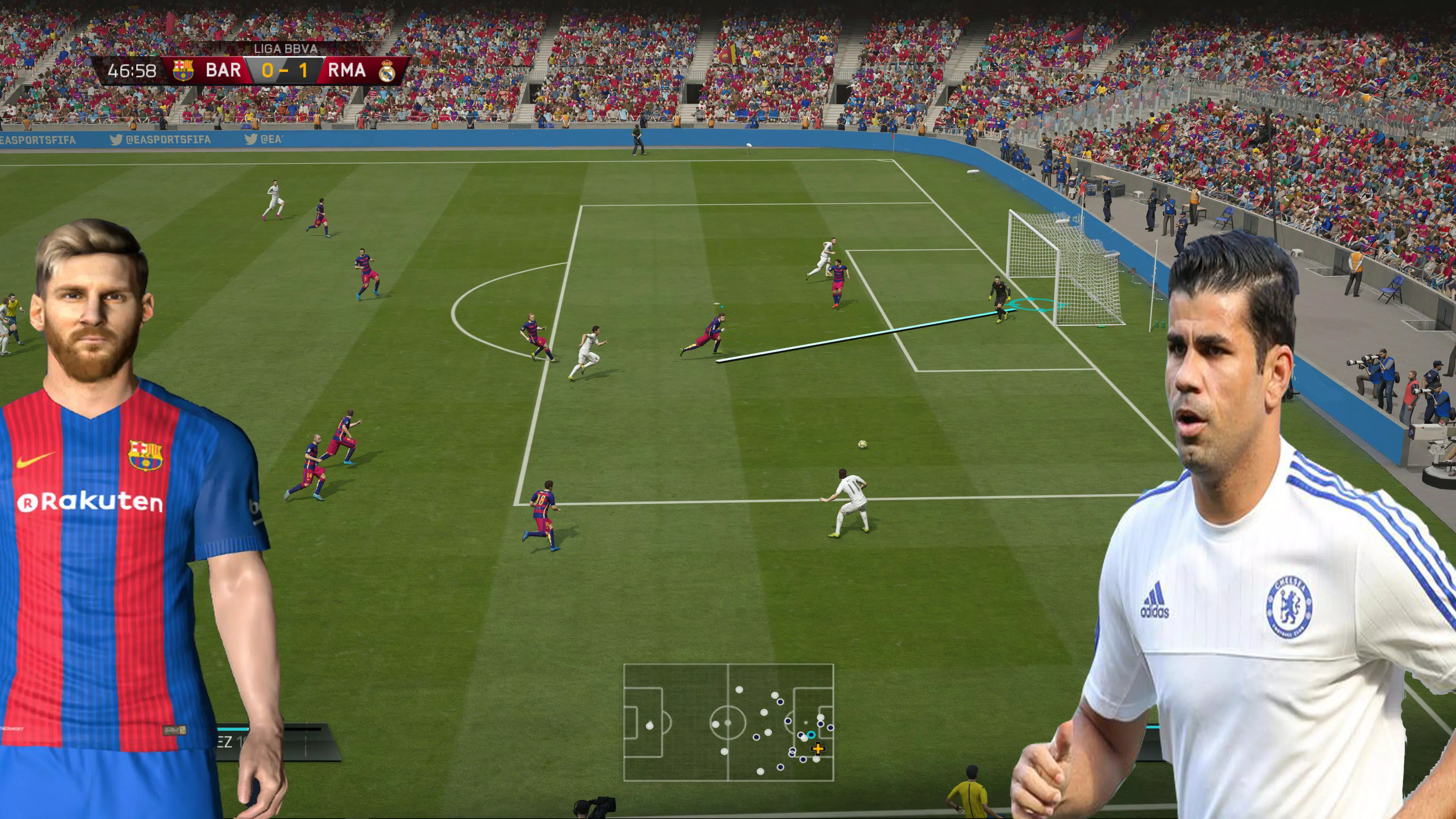 DREAM LEAGUE SOCCER 2014  OFFICIAL VERSION GAMEPLAY 