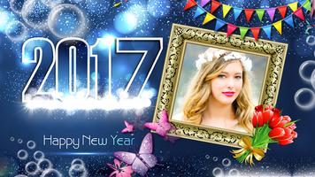 New Year Photo Frames 2018 poster