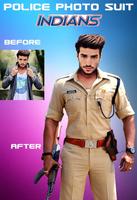 Police Photo Suit: Uniform Face Swap Editor India captura de pantalla 1