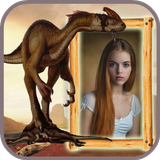 Dinosaur World Photo Frame ícone