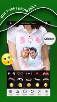 Girl T Shirt Photo Editor स्क्रीनशॉट 3