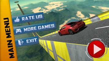 Car Driving Impossible Tracks Poster
