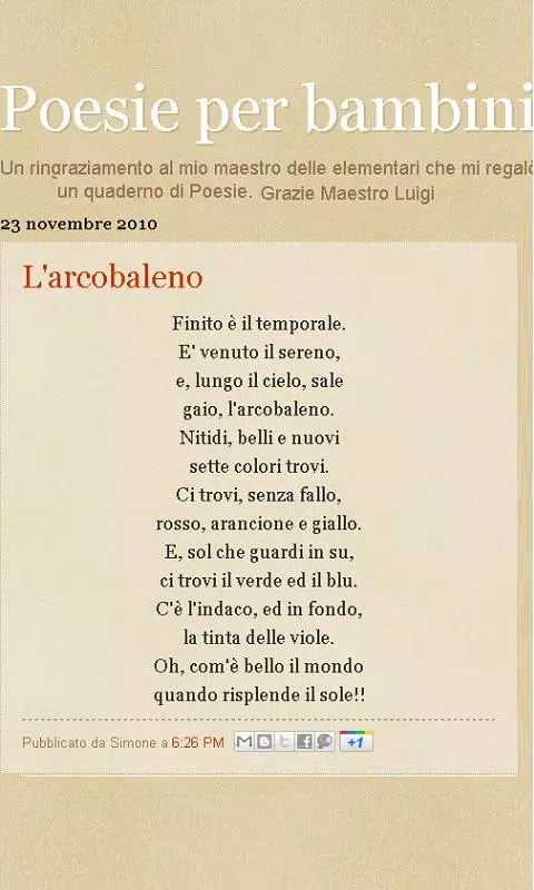 Poesie Per Bambini Apk For Android Download