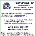 Taxi Call Wimbledon ícone