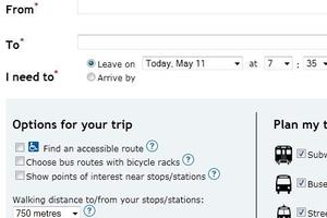 TTC Trip Planner screenshot 1