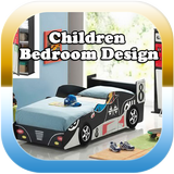 Child bedroom design icon
