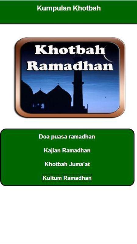 Khutbah ramadhan APK Baixar - Grátis Livros e referências 
