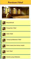 panduan i'itikaf Affiche
