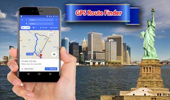 GPS Route Finder পোস্টার