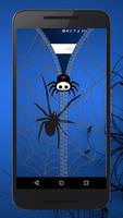 Blue Spider Lock ~ Zipper Lock Screen スクリーンショット 3