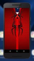Spider Lock Screen ~ Best Zipper Lock Screen plakat