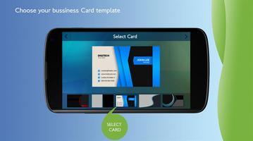 Visiting Card App capture d'écran 1